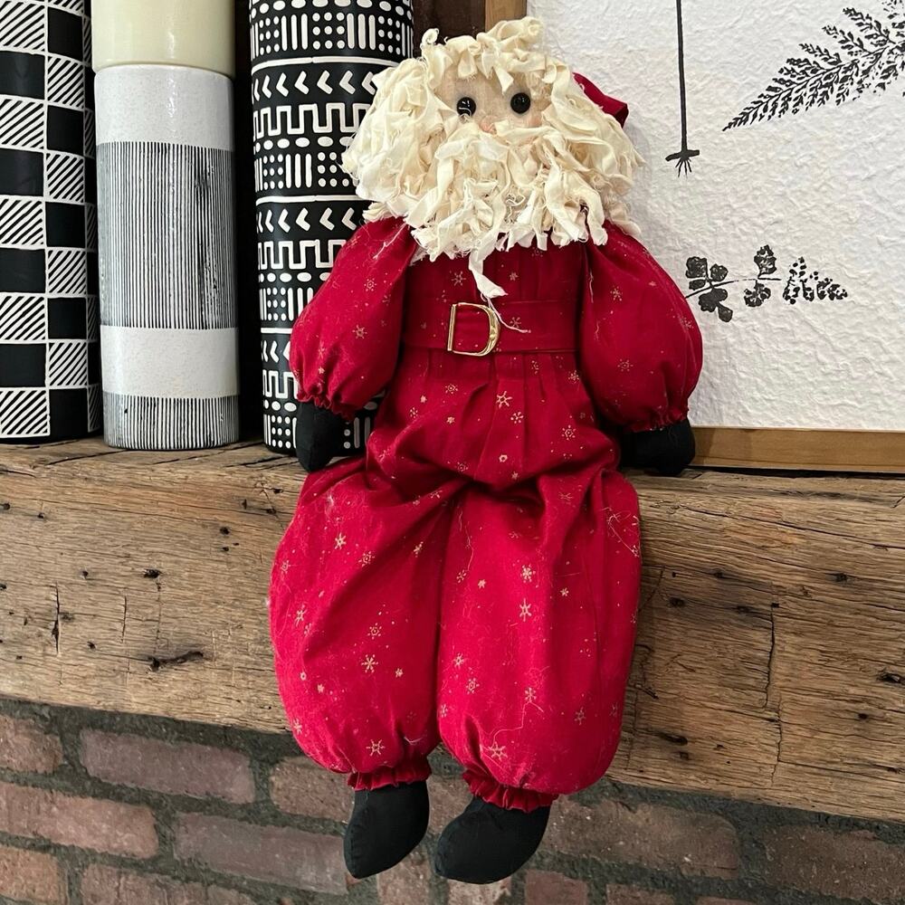 Vintage Santa Shelf Sitter